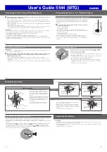 Preview for 2 page of Casio 5544 MTG User Manual