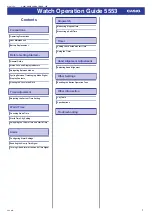 Casio 5553 Operation Manual preview