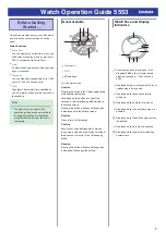 Preview for 6 page of Casio 5553 Operation Manual