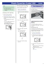 Preview for 8 page of Casio 5553 Operation Manual