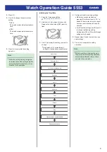 Preview for 9 page of Casio 5553 Operation Manual