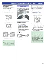 Preview for 10 page of Casio 5553 Operation Manual