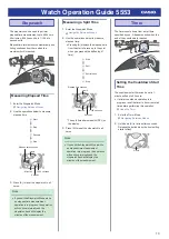 Preview for 13 page of Casio 5553 Operation Manual