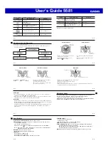 Preview for 2 page of Casio 5581 User Manual