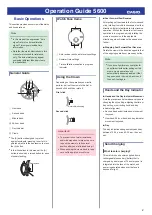 Preview for 2 page of Casio 5600 Operation Manual