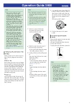 Preview for 5 page of Casio 5600 Operation Manual