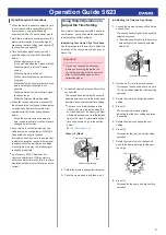 Preview for 9 page of Casio 5623 Operation Manual