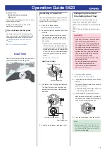 Предварительный просмотр 15 страницы Casio 5623 Operation Manual