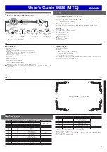 Предварительный просмотр 3 страницы Casio 5636 MTG User Manual