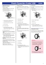 Предварительный просмотр 3 страницы Casio 5636 Operation Manual