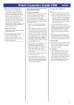 Preview for 4 page of Casio 5658 Operation Manual