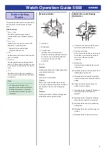 Preview for 6 page of Casio 5658 Operation Manual