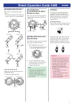 Preview for 7 page of Casio 5658 Operation Manual