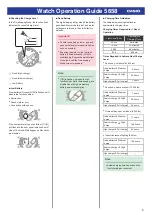 Preview for 8 page of Casio 5658 Operation Manual