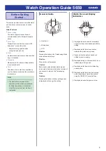 Preview for 6 page of Casio 5659 Operation Manual