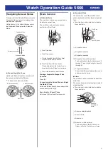 Preview for 7 page of Casio 5666 Operation Manual