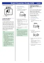 Предварительный просмотр 21 страницы Casio 5678 Operation Manual