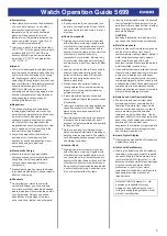 Preview for 3 page of Casio 5699 Operation Manual