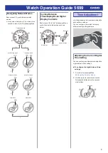 Preview for 6 page of Casio 5699 Operation Manual