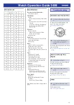 Preview for 14 page of Casio 5699 Operation Manual