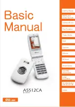 Casio A5512CA Basic Manual preview