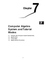 Preview for 281 page of Casio ALGEBRA FX 2.0 User Manual