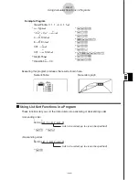 Preview for 349 page of Casio ALGEBRA FX 2.0 User Manual