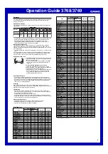 Предварительный просмотр 4 страницы Casio AMW700D Operation Manual