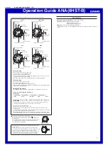 Casio ANA(6HST-B) Operation Manual предпросмотр