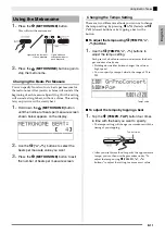 Предварительный просмотр 13 страницы Casio AP-650M User Manual