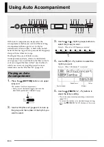 Предварительный просмотр 16 страницы Casio AP-650M User Manual