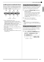 Предварительный просмотр 19 страницы Casio AP-650M User Manual