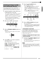 Предварительный просмотр 25 страницы Casio AP-650M User Manual