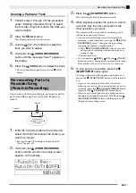 Предварительный просмотр 39 страницы Casio AP-650M User Manual