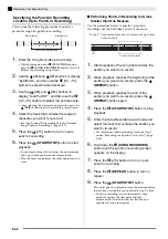 Предварительный просмотр 40 страницы Casio AP-650M User Manual