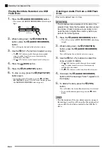 Предварительный просмотр 42 страницы Casio AP-650M User Manual