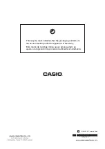 Предварительный просмотр 84 страницы Casio AP-650M User Manual