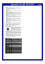 Preview for 4 page of Casio AQ160WD-1BV Operation Manual