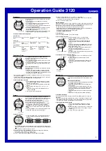 Preview for 2 page of Casio Baby-G BG1300-7 Operation Manual