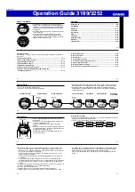 Casio Baby-G BG169R-2 Operation Manual предпросмотр