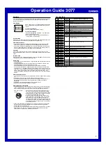 Предварительный просмотр 4 страницы Casio Baby-G BG2000-1 Operation Manual