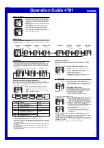 Предварительный просмотр 1 страницы Casio Baby-G BG82F-4E2 Operation Manual