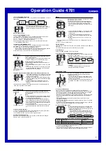 Предварительный просмотр 2 страницы Casio Baby-G BG82F-4E2 Operation Manual