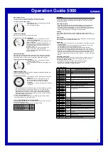 Предварительный просмотр 3 страницы Casio Baby-G BG90-2B Operation Manual