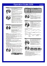 Preview for 2 page of Casio BGA101-7B Operation Manual