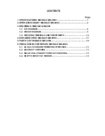 Preview for 2 page of Casio BGX-260 Service Manual & Parts List