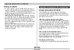 Предварительный просмотр 41 страницы Casio camera Manual