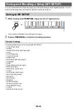 Preview for 47 page of Casio Casiotone CT-S1 User Manual