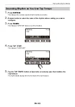 Предварительный просмотр 104 страницы Casio Casiotone LK-S450 User Manual