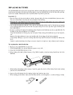 Preview for 12 page of Casio Cassiopeia A-20 Service Manual & Parts List